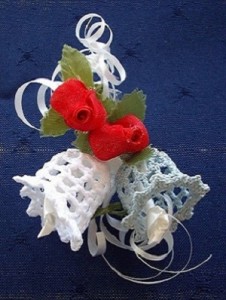 Wedding Bomboniere Crochet Bells